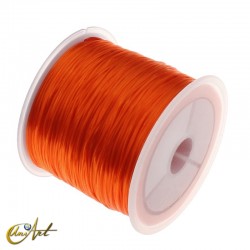 Elastic rubber to thread jewelry - Orange