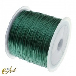 Goma elástica para enhebrar bisutería - Verde viridian
