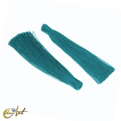 Borlas para bisutería - Azul.