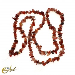 Carnelian chip strands