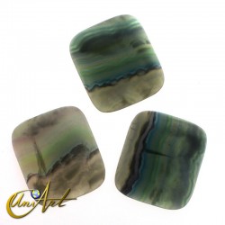 Large rectangular shape cabochon - Fluorite