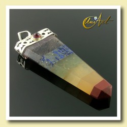Colgante de los Chakras con Granate