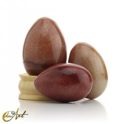 Huevos de aventurina naranja - 75 gramos