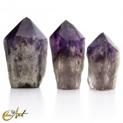 Puntas gigantes de amatista - 550 gramos