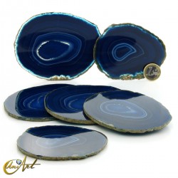 Blue agate - Set of sheets - Model 5