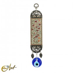 Evil Eye amulet with carpet - Beige