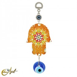 Mano de metal con el ojo turco - Modelo 1