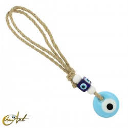 Ojo Turco para el coche o hogar - Azul cielo