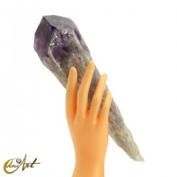 Giant amethyst point, natural scepter