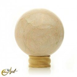 Piedra luna crema - esfera