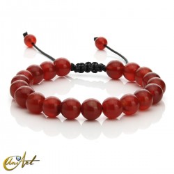 Pulsera ajustable de minerales - Carneola