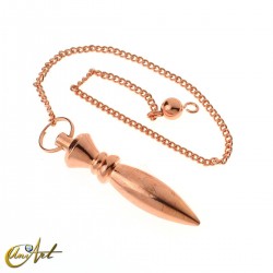 Egyptian pendulum in metal - Color: copper