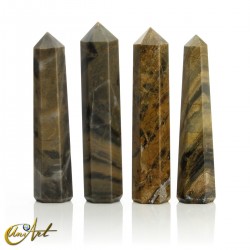 Wood jasper points