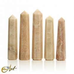 Cream moonstone points