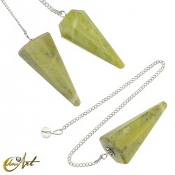 Jasper pendulum - Lemon Jasper