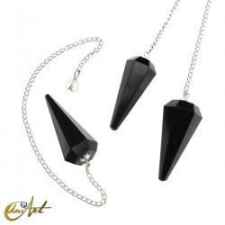 Jasper pendulum - Black Jasper