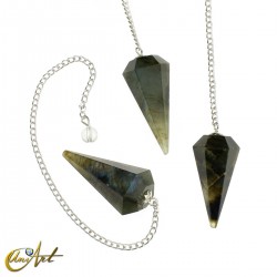 Labradorite pendulum