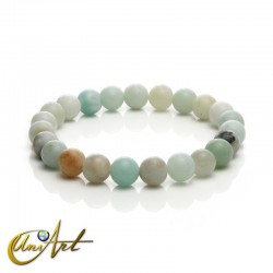 Pulseras de piedras naturales - 8 mm - Amazonita