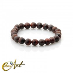 Pulseras de piedras naturales - 8 mm - Ojo de Buey
