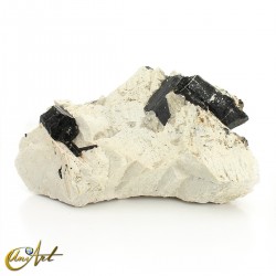 Matrix with black tourmaline