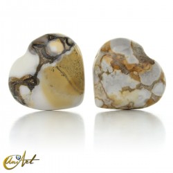 Ocean jasper heart