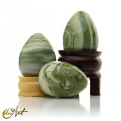 Decorative Serpentine Egg