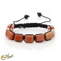 Pulsera de los Chakras con piedras naturales - Aventurina Naranja