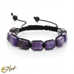 Pulsera de los Chakras con piedras naturales - Amatista