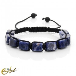 Chakra bracelet with natural stones - Sodalite