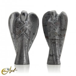 Ángel tallado en Hematite