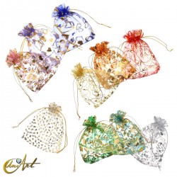 100 Bolsas de organza variadas - Pequeño