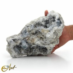 Celestite druze