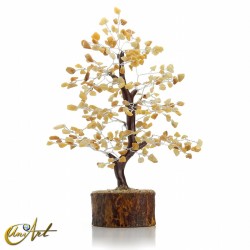 Golden Quartz Tree