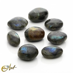 300 grams of Polished Labradorite in Galet Format