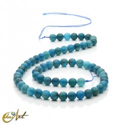 Cuentas redondas de apatita natural - 6 mm