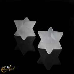 White Selenite Merkaba - 4.0 cm