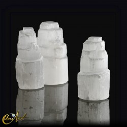 Raw Selenite Tower - 6.0 cm