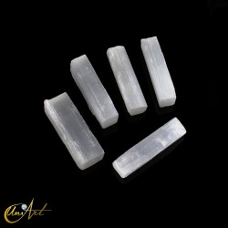 Barra de Selenita en bruto - 5 Unidades - 6.0 cm