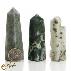 Dendritic Agate Obelisks - Medium