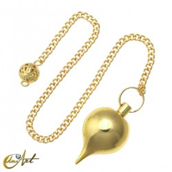Mermet metal pendulum - Color: brass