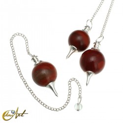 Mermet Jasper Pendulum - Red Jasper