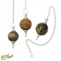 Mermet Jasper Pendulum - Wood Jasper
