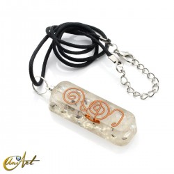 Colgante de Orgonita con Piedra Luna