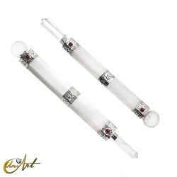 Natural Stone Power Wand - Selenite