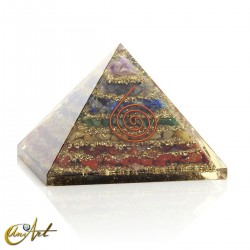 Orgonita Piramidal de los Chakras