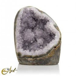Amethyst rose de france - geode