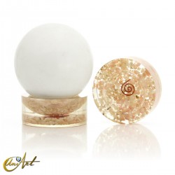 Orgonita base para esfera - Piedra Sol