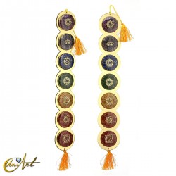 Ristra de Orgonitas de los Chakras