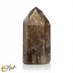 Gran Rainbow Smoky Quartz Point with Window