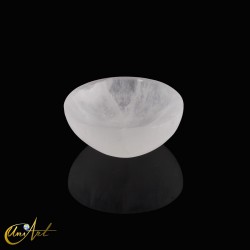 Natural White Selenite Bowl - 8.0 cm